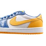 AIR JORDAN 1 Low "Michigan PE Jade Beige Full Grain" - Imagen 2