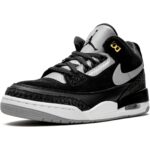 AIR JORDAN RETRO 3 "Tinker Black Cement Gold 0" - Imagen 3
