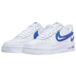 AIR FORCE 1 Double Swoosh Blue & White - Imagen 3