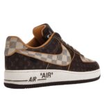 AIR FORCE 1 x LV x OFF WHITE "Brown" - Imagen 4
