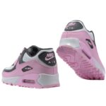 AIR MAX 90 "Leather Particle Grey Iced Lilac (GS)" - Imagen 4