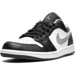 AIR JORDAN 1 Low "Black White Silver" - Imagen 2