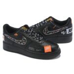 AIR FORCE 1 "Just Do It Black" - Imagen 4