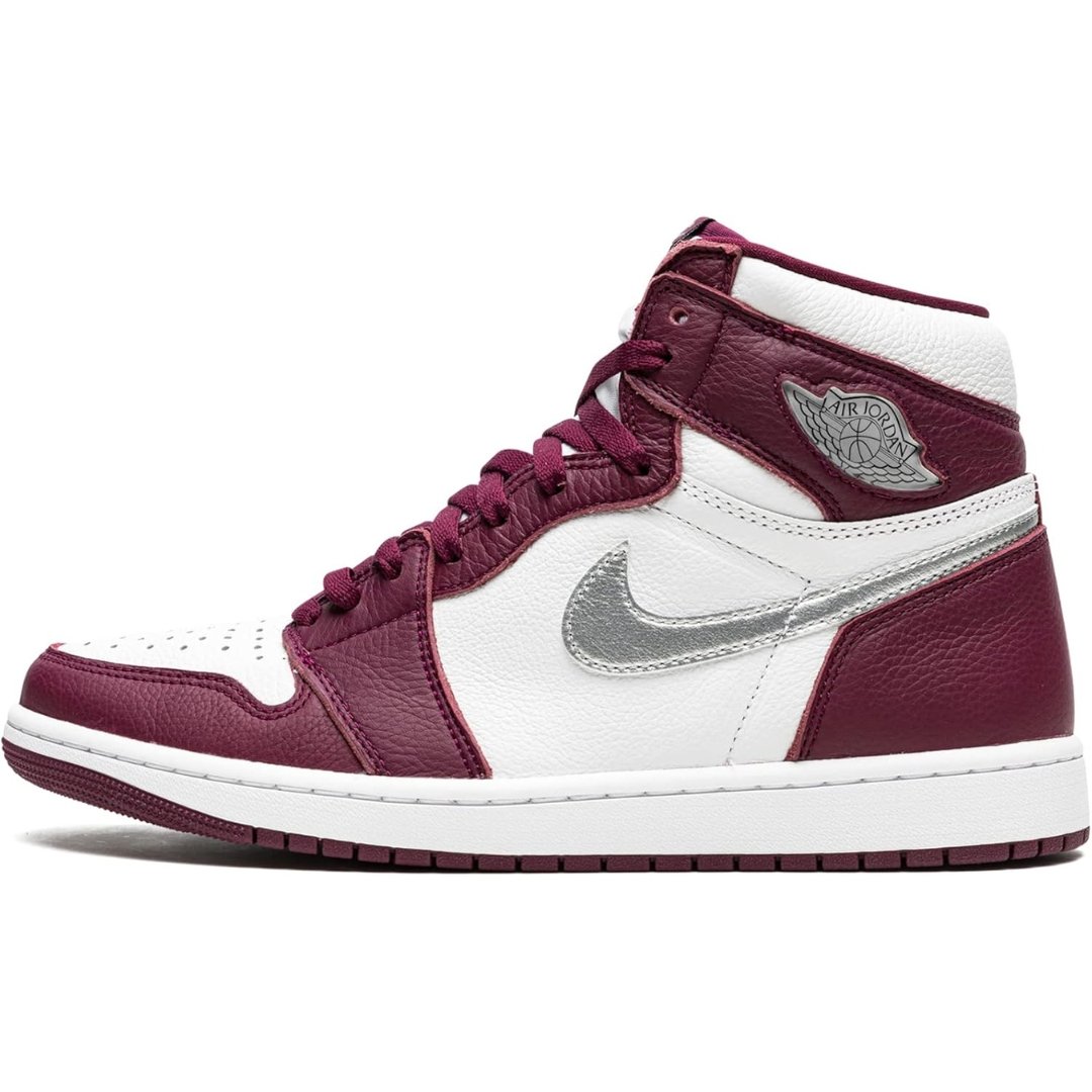 4-403.jpg AIR JORDAN 1 High "Bordeaux" - Imagen 1