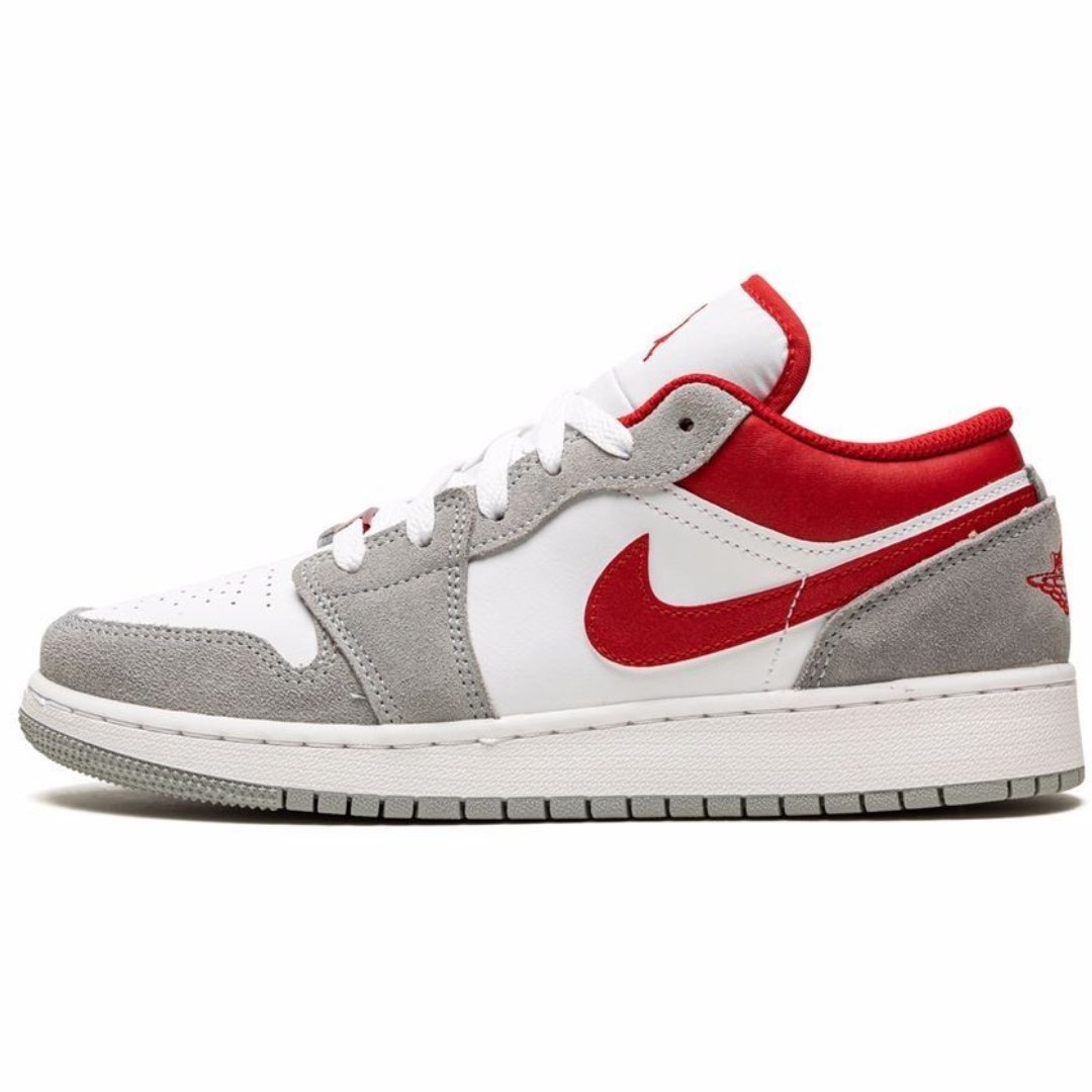 4-460.jpg AIR JORDAN 1 Low "Grey Red" - Imagen 1