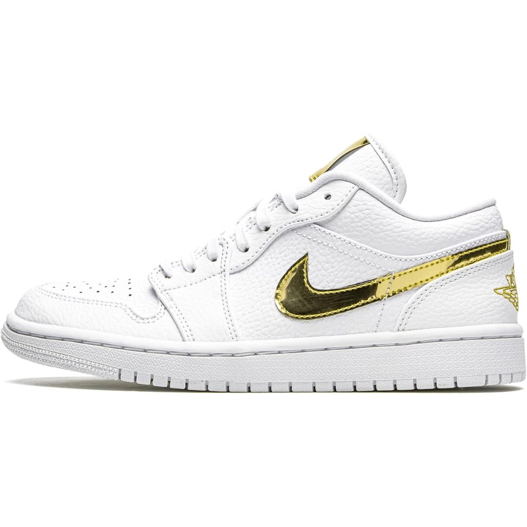 4-490.jpg AIR JORDAN 1 Low "White Gold" - Imagen 1