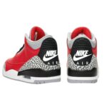AIR JORDAN RETRO 3 "Unite Fire Red" - Imagen 4