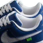 AIR FORCE 1 x LV x OFF WHITE "Blue" - Imagen 5