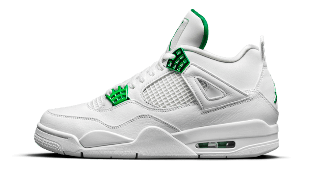 44591937_2.png JORDAN RETRO 4 "Metallic Green" - Imagen 1