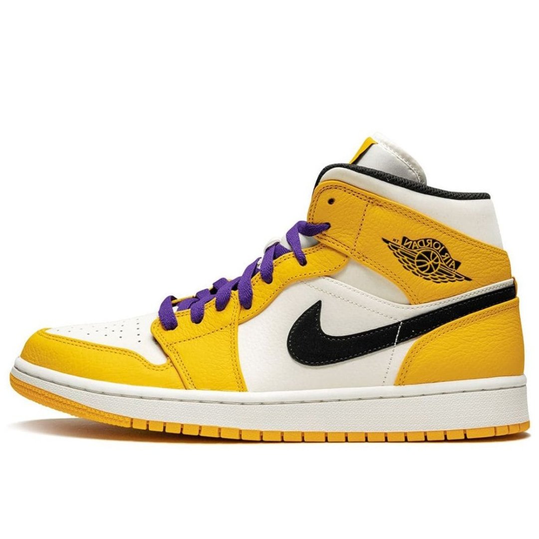 5-299.jpg AIR JORDAN 1 High "SE Lakers" - Imagen 1