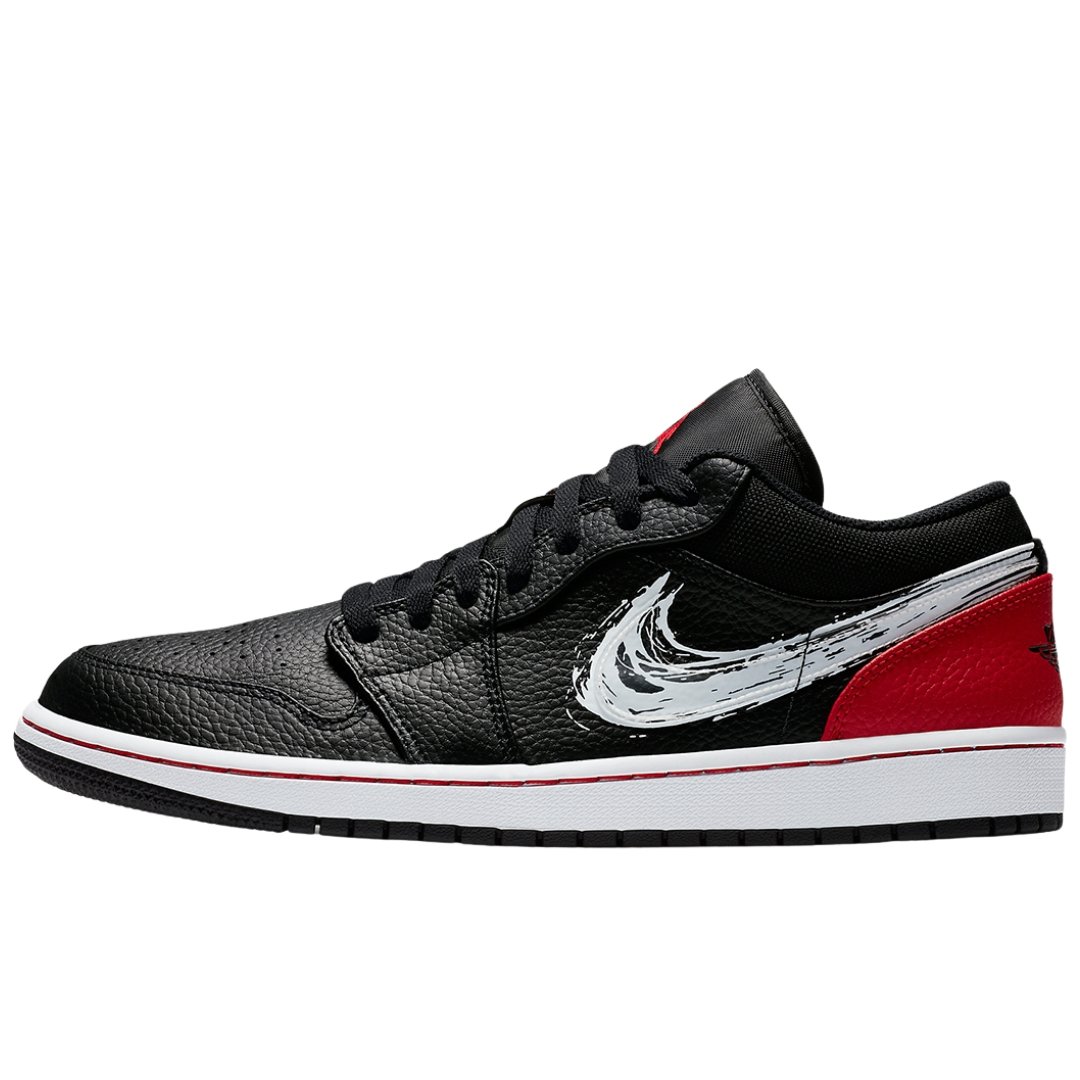 5-319.jpg AIR JORDAN 1 Low "Brushstroke swoosh" - Imagen 1
