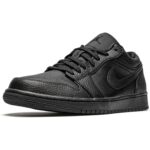 AIR JORDAN 1 Low "Triple Black" - Imagen 2