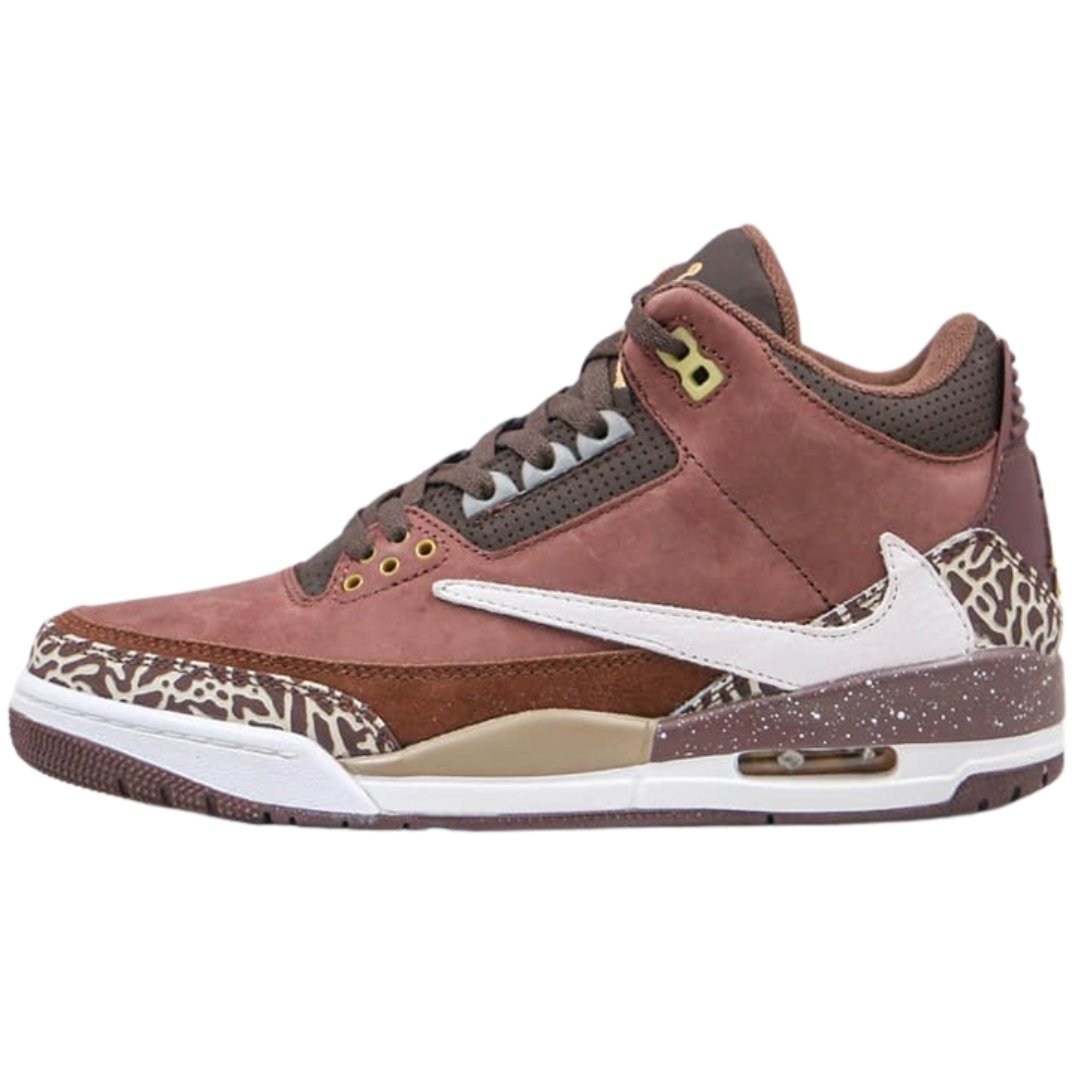 5-366.jpg AIR JORDAN RETRO 3 "x Travis Scott Antique Brass" - Imagen 1