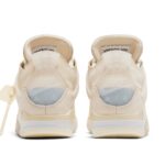 AIR JORDAN RETRO 4 "x Off White Sail" - Imagen 5