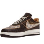 AIR FORCE 1 x LV x OFF WHITE "Brown" - Imagen 5