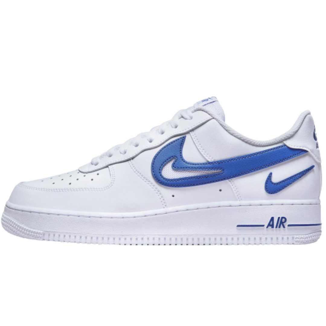 5555-A.jpg AIR FORCE 1 Double Swoosh Blue & White - Imagen 1