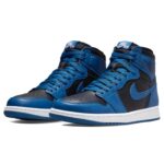 AIR JORDAN 1 High "Black Blue" - Imagen 6
