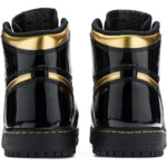 AIR JORDAN 1 High "Black Metallic Gold" - Imagen 6
