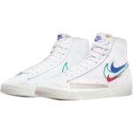 AIR BLAZER High "77 White Green Noise - Game Royal" - Imagen 6