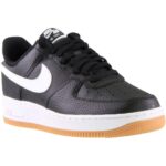 AIR FORCE 1 "Leather Black" - Imagen 5