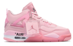 JORDAN  RETRO 4  x Off White  "PINK SAIL"