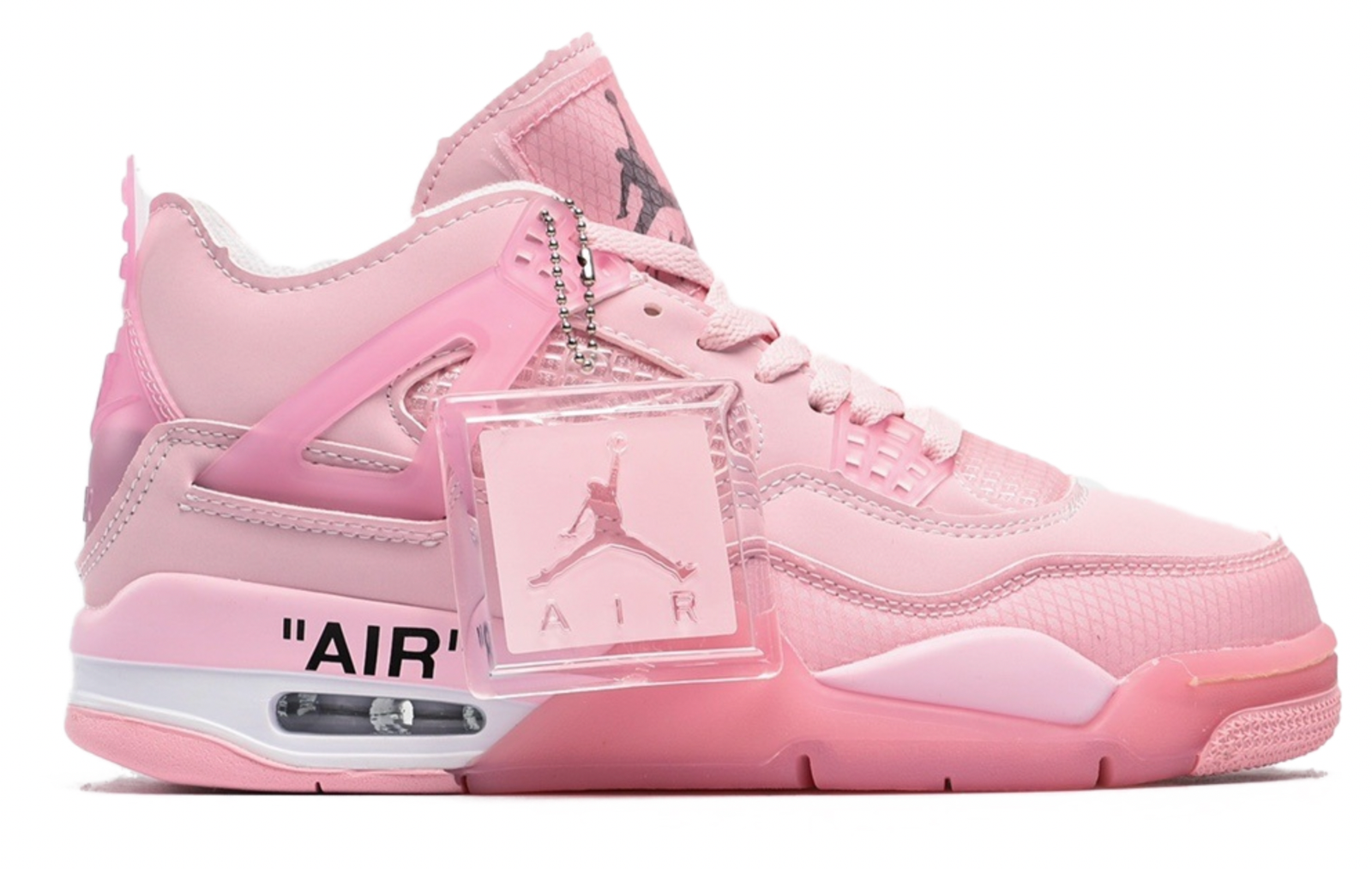 CapturadePantalla2022-08-30alas17.41.39.png JORDAN RETRO 4 x Off White "PINK SAIL" - Imagen 1