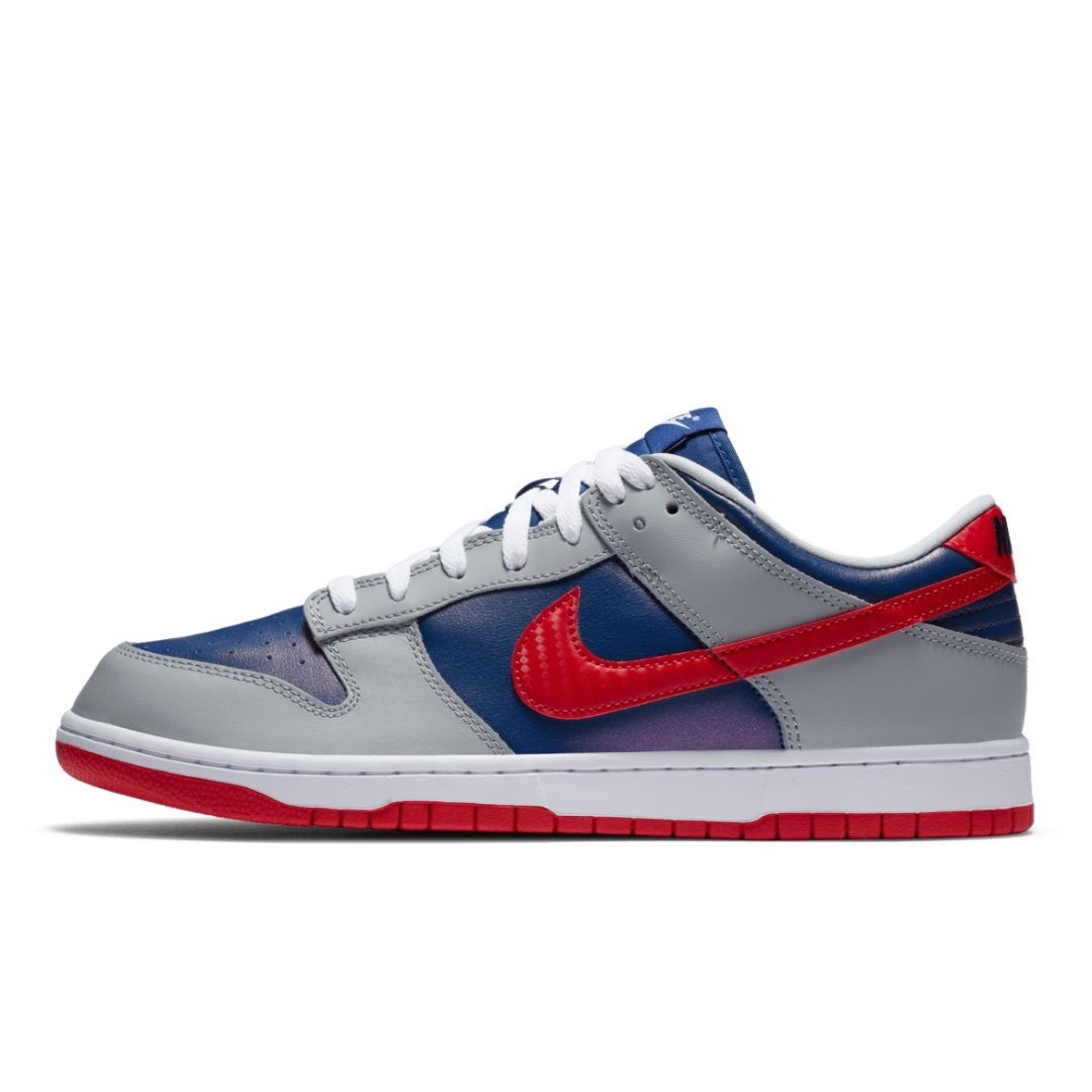 Diseno-sin-titulo-23-2.jpg SB DUNK Low "Blue, grey and red" - Imagen 1