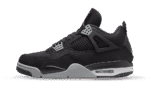 JORDAN  RETRO 4 "Black Canvas"