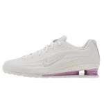 Shox  Z White/ Lt Magenta
