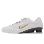 Shox Z White/ Varsity Red-Metallic Gold