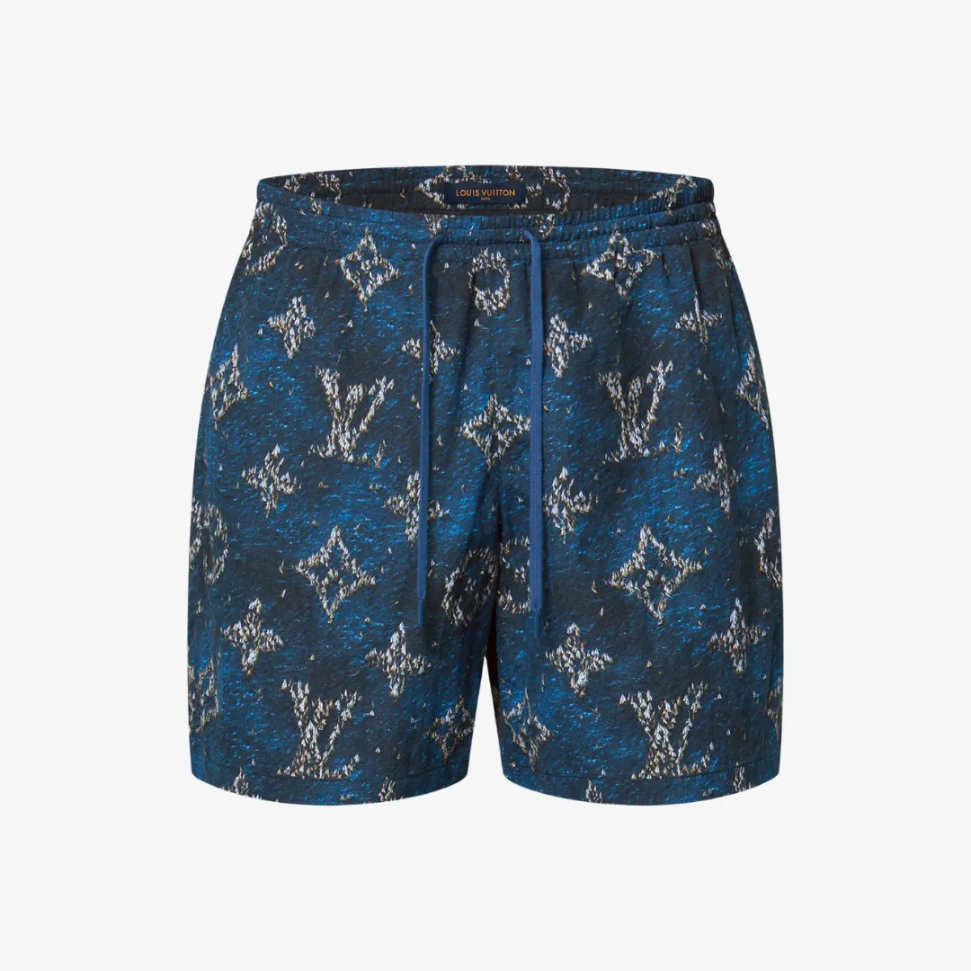 1-56.webp Shorts LV Stencil-effect Monogram - Imagen 1