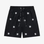 Shorts DG Logo-Print Cotton
