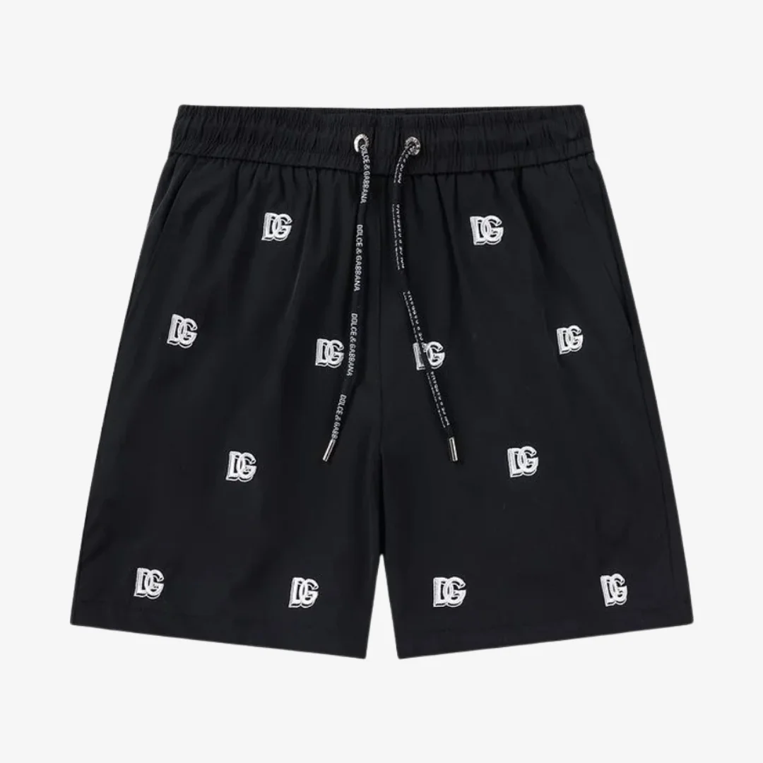 1-58.webp Shorts DG Logo-Print Cotton - Imagen 1