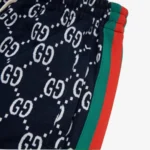 Shorts GC Monogram Stripe Navy GC056 - Imagen 4