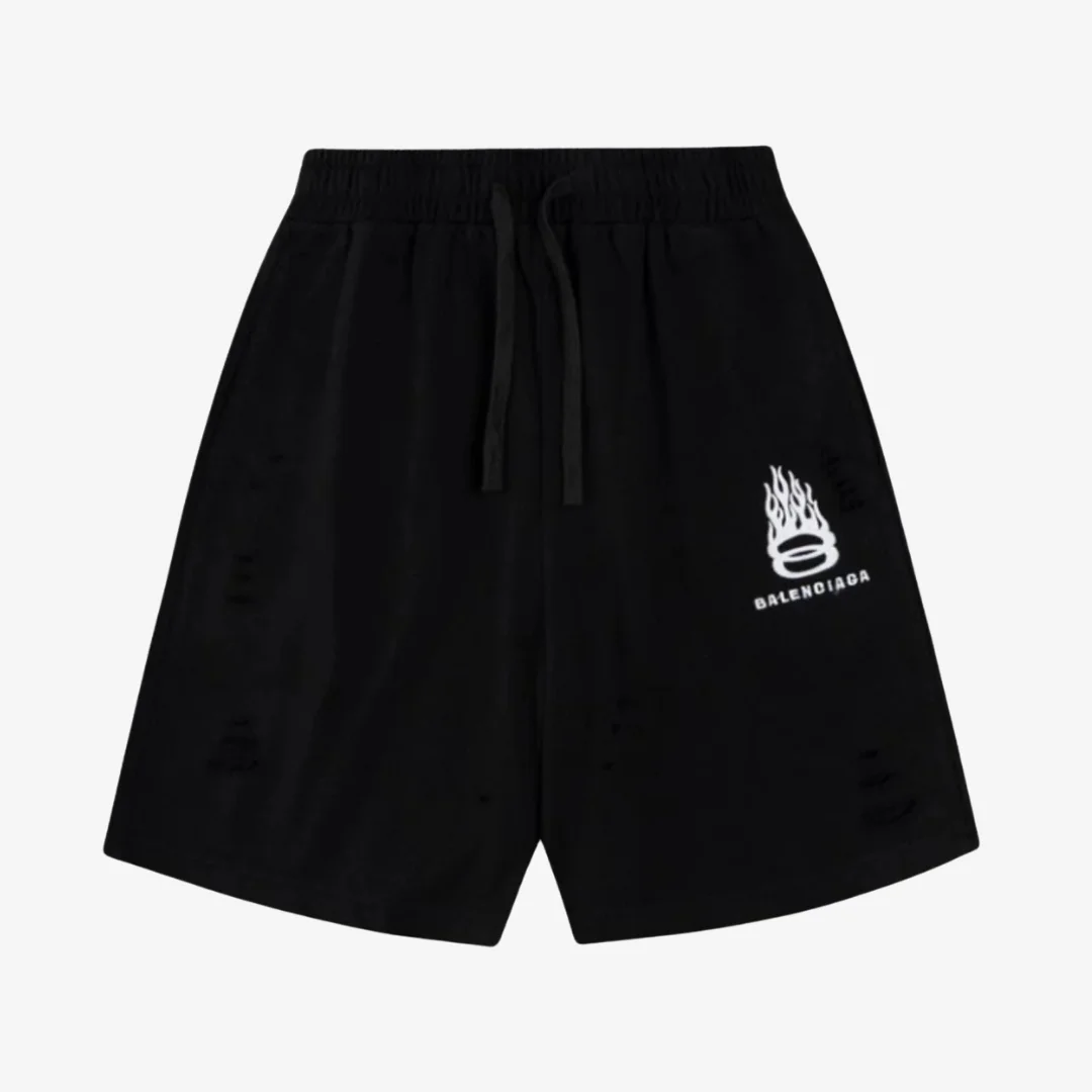 LC-Shorts-8.webp Shorts BL Fire Logo Distressed Sweat - Imagen 1